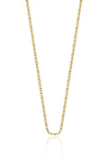 14ct Gold Cut Solid Anchor Chain 0.039 inch