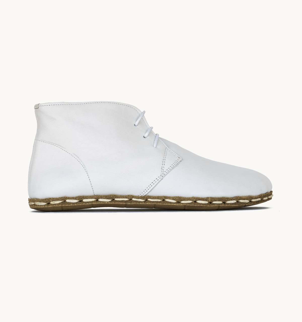 Women's Barefoot Leather Chukka Boot — Cloud