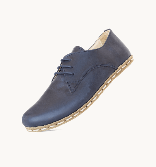 Men's Barefoot Leather Oxford — Ocean Crazy