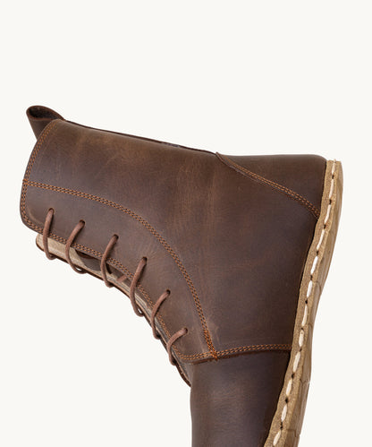 Men's Barefoot Leather Tall Boot — Earth Crazy